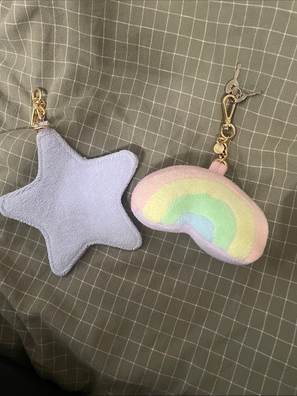 Stoney Clover Lane Terry Cloth Keychains
